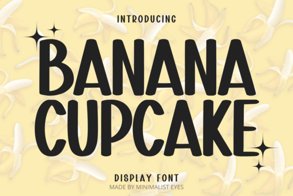 Banana Cupcake Font