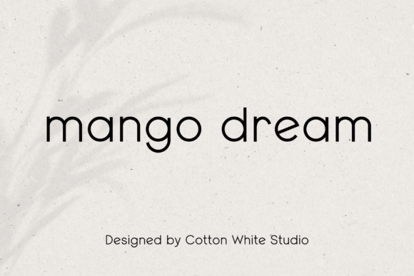 Mango Dream Font