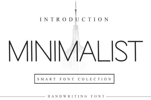 Minimalist Font