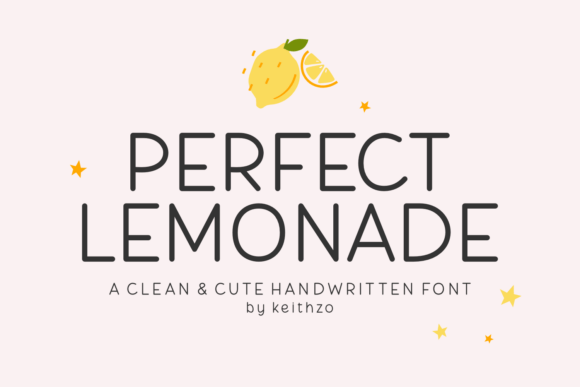 Perfect Lemonade Font