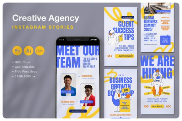 Professional Employee Instagram Story